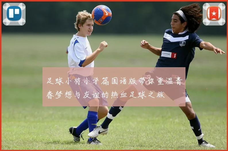 足球小将小学篇国语版带你重温青春梦想与友谊的热血足球之旅